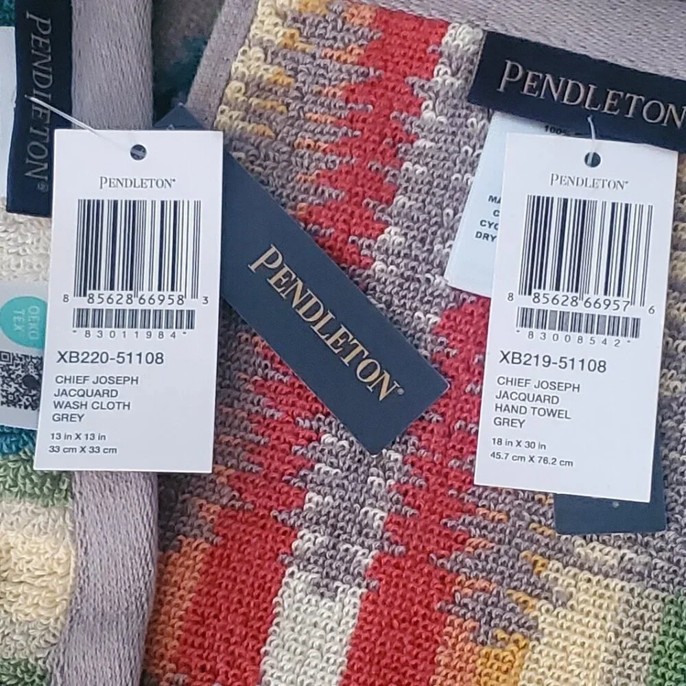 Pendleton Chief Joseph Jaquard Hand Towel & Wash Cloth